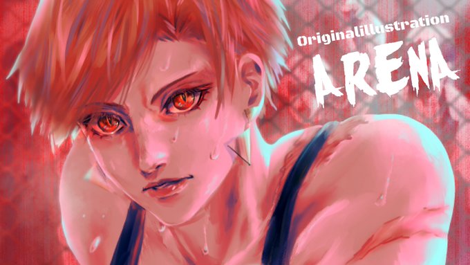 イラストメイキングのtwitterイラスト作品