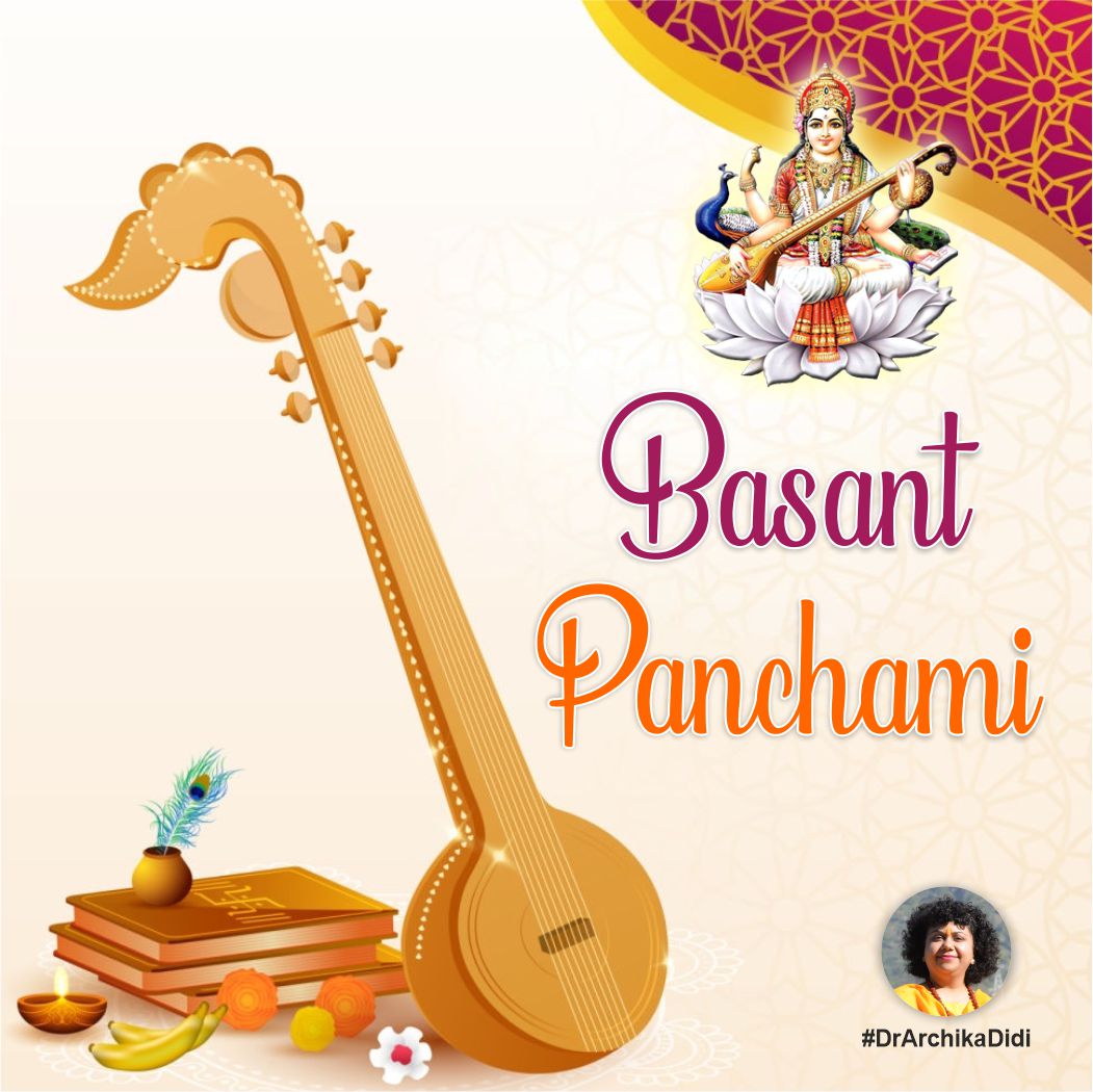 drarchikadidi's tweet photo. While moving on d path of #knowledge, seek #true #intelligence frm #GoddessSaraswati &amp; let it work silently in a meditative way. In ur stillness,u’ll discover d wonders of creativity &amp; solutions 2all problems.Wishes 4 joyful #BasantPanchami celebrations
#BasantPanchami2022 #HarOm https://t.co/xPerq5jJWy
