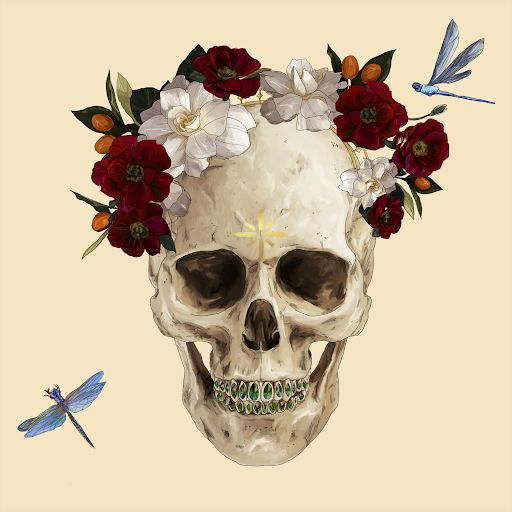 SacredSkullsBot's tweet photo. ☠️ Sacred Skull #3670 ☠️ 
sold for 0.21 ETH ($625.44) 

https://t.co/VSYkZQkSpG https://t.co/Mb4QmRJLyb