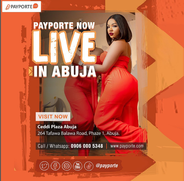 zariisbae's tweet photo. Go Sip and chill with Nengi today 
at Ceddi Plaza in Abuja from 10am

#NengiXPayporte
Payporte in Abuja 
Sip and chill with Nengi
Nengi Rebecca Hampson https://t.co/wN7y0gRdj0