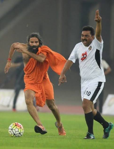 cfc_vaibhav's tweet photo. Retweet if you think baba ramdev is Goat football player

#Airmenresult https://t.co/4UtdYTkxoa