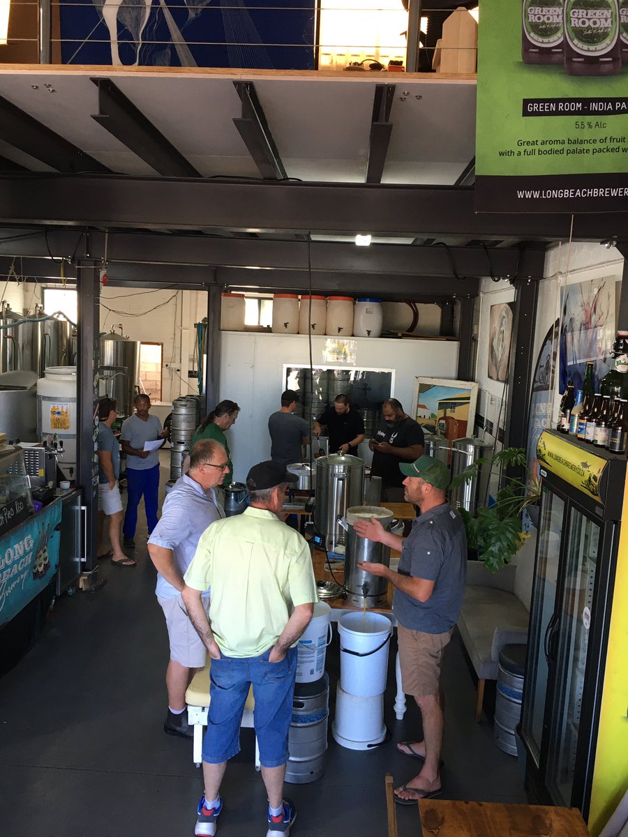 Mass brew for #SANBeerDay