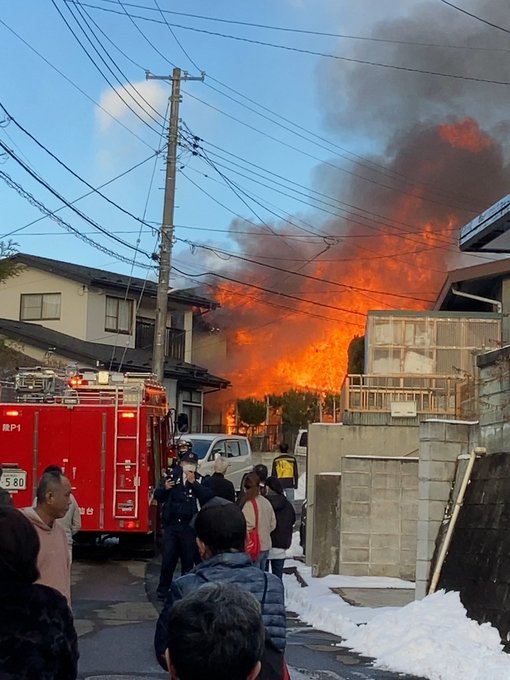 火災 宮城県仙台市泉区 鶴が丘公園 近く 鶴が丘3丁目 で炎あがる火災 2月5日 まとめダネ