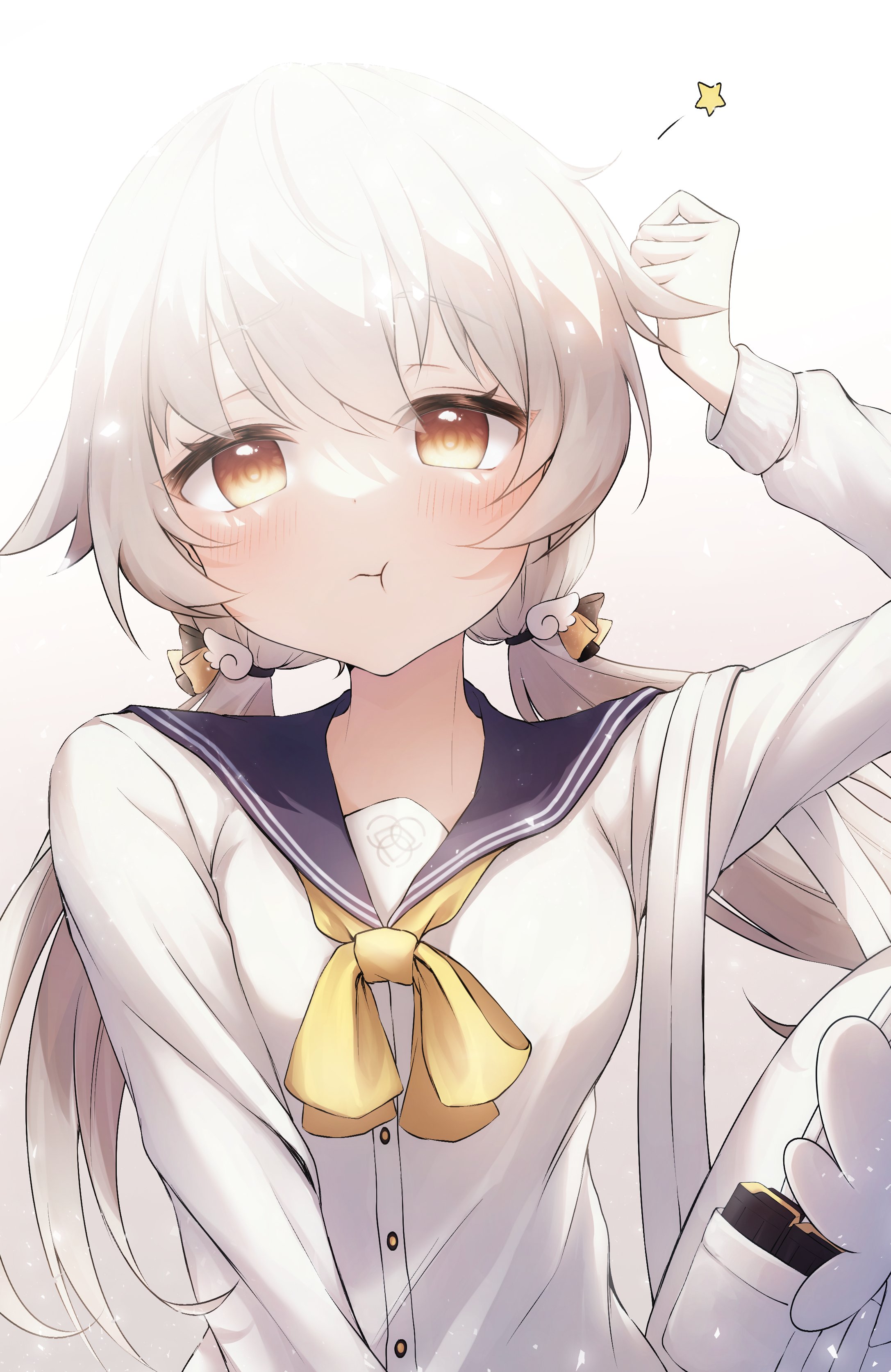 ブルーアーカイブ」 描き下ろしB2タペストリー (1)阿慈谷ヒフミ
