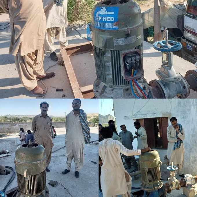 پشوکان میں ایک لاکھ گیلن ریزروائر ٹینک  کے  ساتھ نئی 30​ہارس پاور کی موٹر نصب کر دی گئی ہے. تنصیب کے بعد علاقے میں ہموار پانی کی فراہمی بحال کردی گئی ہے۔
 پبلک ہیلتھ انجینئرنگ ڈیپارٹمنٹ گوادر

<a href="/PHEDGwadar/">Public Health Engineering Dept. Gwadar</a> <a href="/DgprG/">DPR Gwadar</a> <a href="/DcGwadar/">Deputy Commissioner Gwadar</a> #Gwadar #Balochistan
