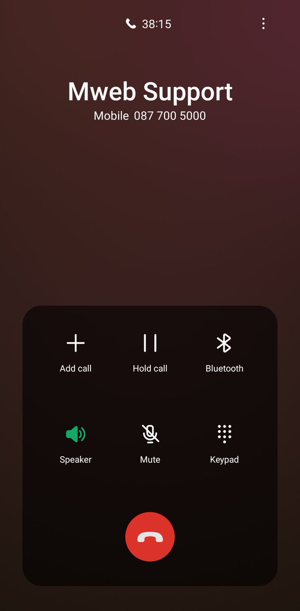 SamDeGoedeCFP's tweet photo. @MWEBTweets 40 minutes on the tech support!

If you have more volume, get more staff!

#Mweb #Isp https://t.co/jFioOKUEA1