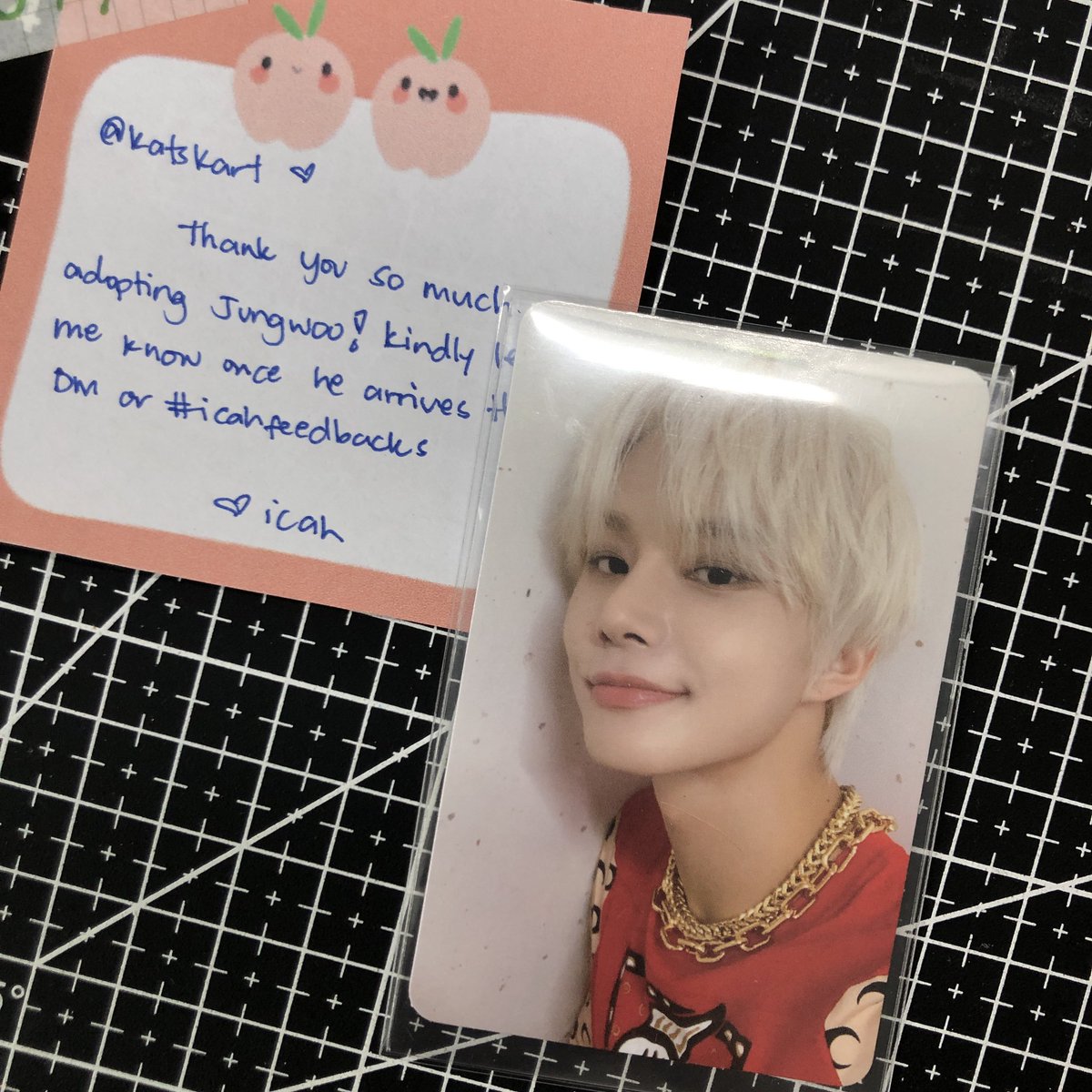 katskart's tweet photo. ✉️ ·˚ ༘ #katsmails
✦ jungwoo came home!! grabe ang sparks pls yung smile 😭🤍 thank u so much @icahcart for a smooth transaction and a secured packaging!
𓂋 #icahfeedbacks https://t.co/1V7TvGeR32