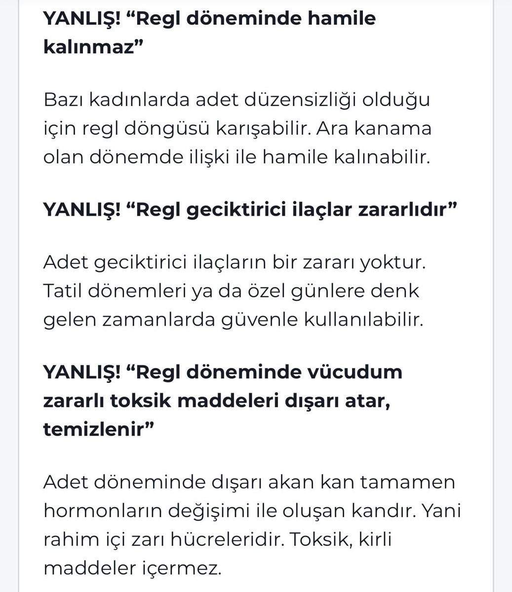 bythelos's tweet photo. Reglden utanacağınıza bilgilenin. Memorial Hastanesi geçen sene regl hakkında doğru bilinen yanlışları paylaşmış 💫 #Regl https://t.co/2Pe3yuEHFy