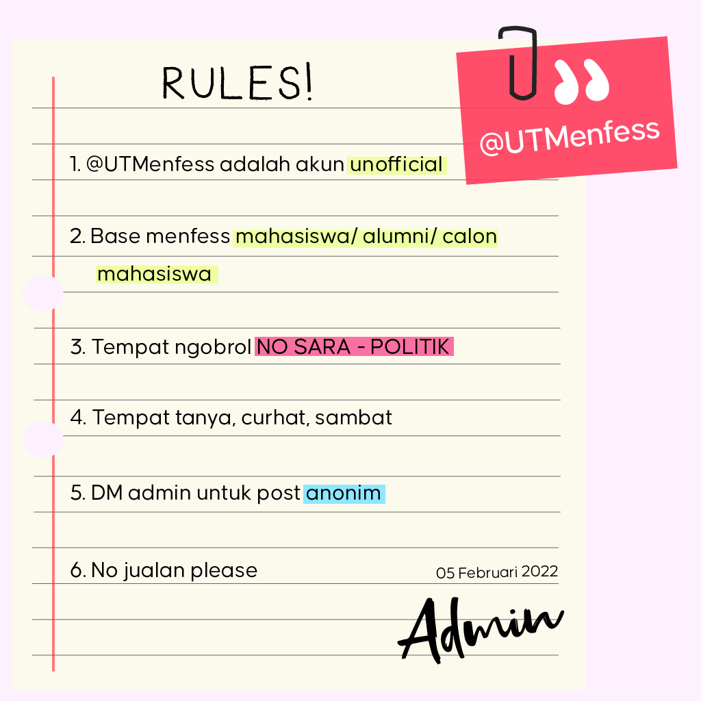 UT Menfess ๐จ๐ปโ๐๐ฉ๐ปโ๐ Base Universitas Terbuka tweet media