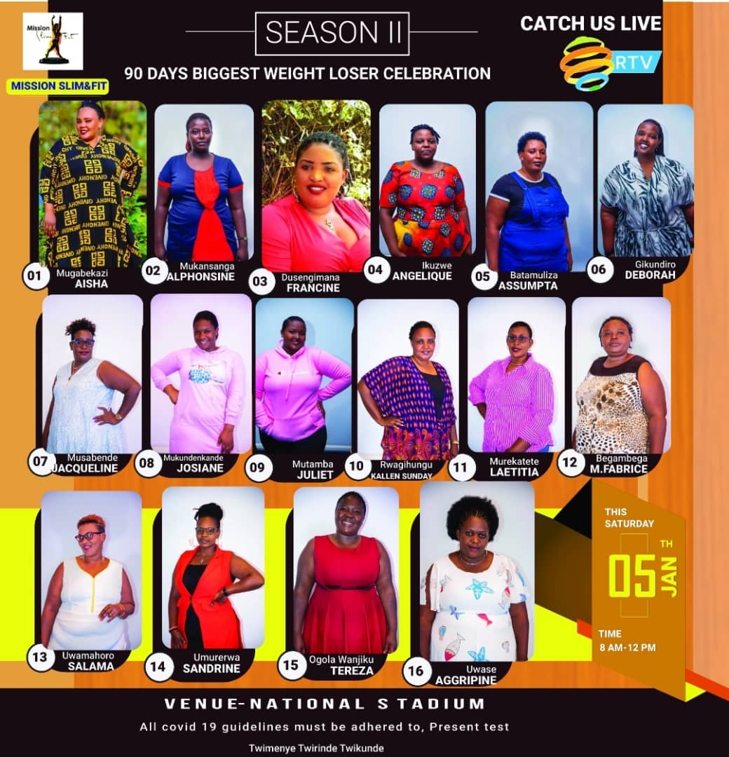 RichardMugisha1's tweet photo. Happening Now: @Care4ThemRwanda patnership with @rbarwanda is hosting " Best weight-losers celebration , SEASON 2 FINAL " organized by #SlimNfit in way to acknowledge the value of sports & nutrition in Girls and women as bid to fight NCDs in their lives . #RwOT
#BeatNCDs https://t.co/VDJzyjPv6p