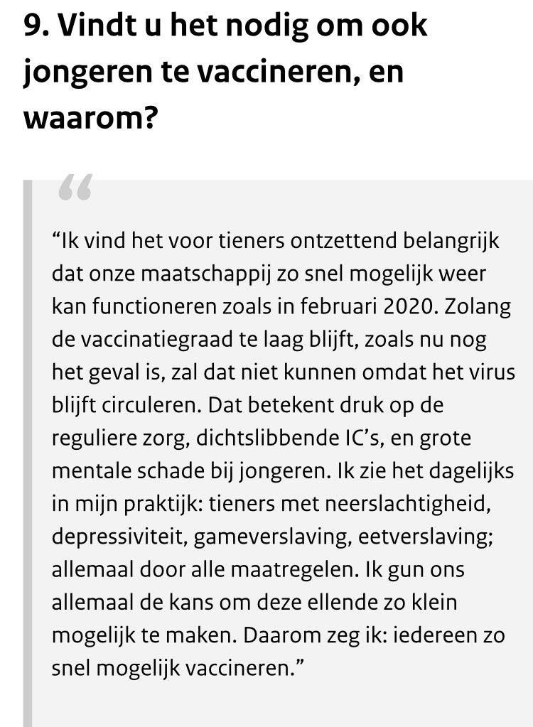 Dus vaccineren tegen depressie. Aldus “arts” Illy 👇