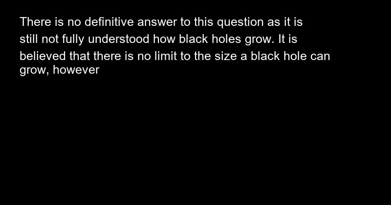 Boris24's tweet photo. What is the maximum size that a black hole can grow? #Black, #Hole, #MaxSize  #NFT ,#NFTs , #OpenSea ,#NFTGiveAway, #NFTDrop https://t.co/iKyLZ67a97