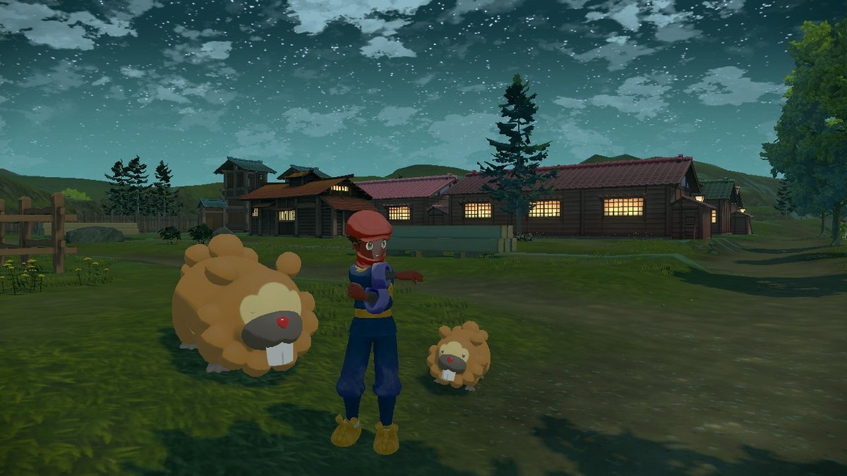 #PokemonLegendsArceus #NintendoSwitch
Me, my Doof, and my Alpha Doof