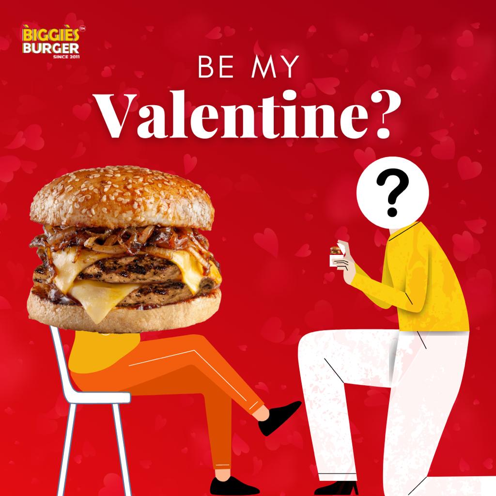 We got your back SINGLES!
Run your imagination and pour your cheesiest pickup line here.

Most liked pickup line will win a date with our "The Original" Burger!!!

#BeLove #BeBiggies