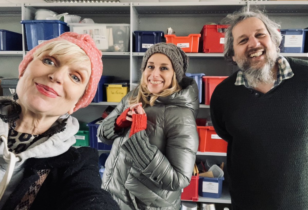 HilCoxCondron's tweet photo. Talking arts, equality, designing for creativity and fundamental shifts - Wonderful to have a tour of the new @CambsMusic and Youth Store space in Histon with Matt and Libby. 
@CambsLabour @CambsCC #COSMICvice @Tomstukeley https://t.co/owQu56RMoI