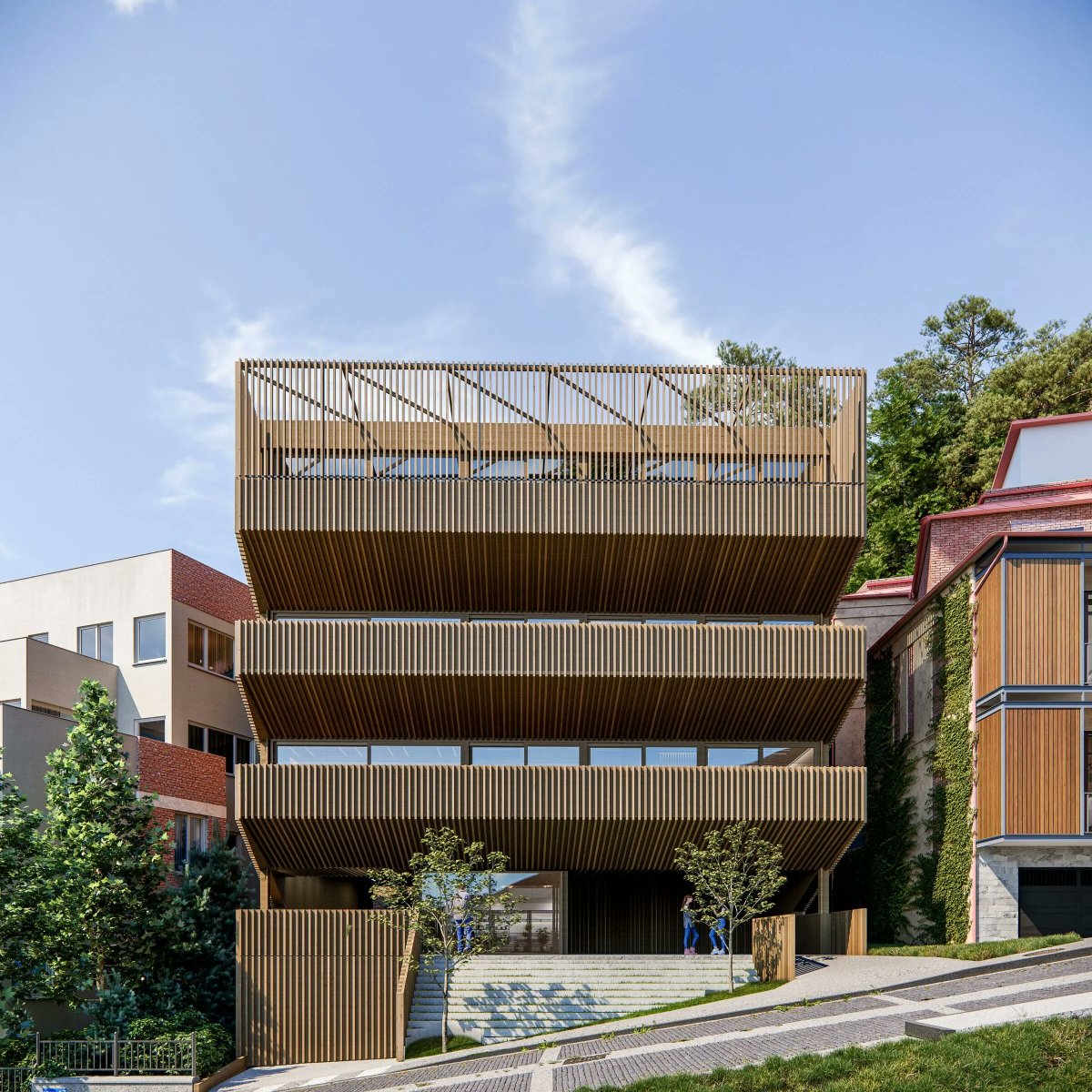 Residential house on Mtatsminda Street
by NS Studio 
bit.ly/3gm5HWu