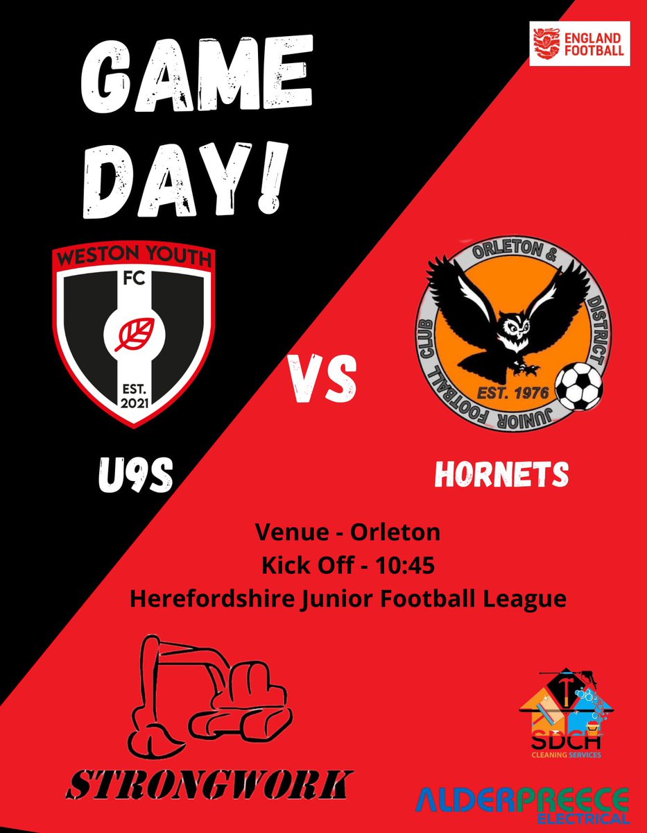 WESTON_YFC's tweet photo. Under 9s back on the road this morning with a trip to take on Orleton Juniors in their first @herefordjfl fixture of this year. Good luck boys! 🔴⚫️ #WeAreWeston #WeAreOne https://t.co/aMpf9cAMib
