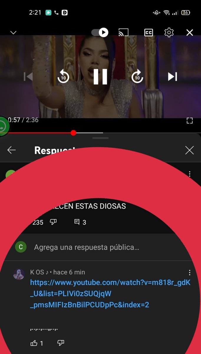 CamilaF68753387's tweet photo. SI VEN ESTE COMENTARIO NO ENTREN, ES DE Kim el vídeo es una fan de ella haciendo promoción asu canción en los comentarios de Kenia plis no entren KENINIS! NO ENTREN!! ❌🚫‼️⚠️⚠️⚠️⚠️⚠️⚠️⚠️⚠️ 
#KENIAOSYBECKYG https://t.co/G68EuSKpyc