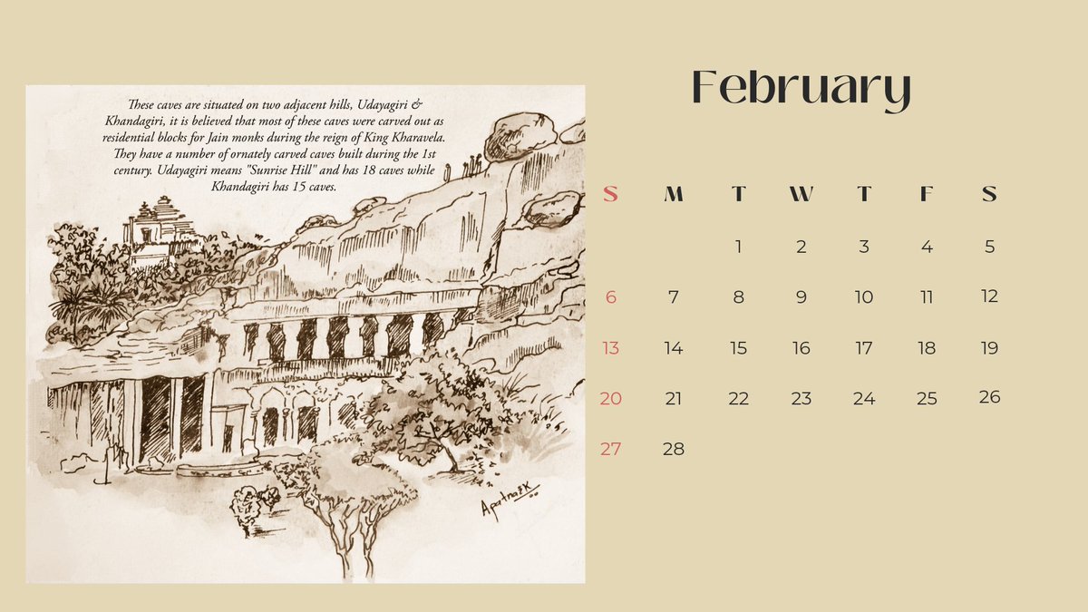AvinashPatnaik5's tweet photo. ▪︎Unfolding the 2nd month with the digital look of the calender, a place close my home & heart.
▪︎Glad to announce the exclusive "BHUBANESWAR" theme calendar & notebooks all got sold out....thanks for all the love & support.
#calender2022 #newyearcalender #udayagiri https://t.co/C8jfERN1V3