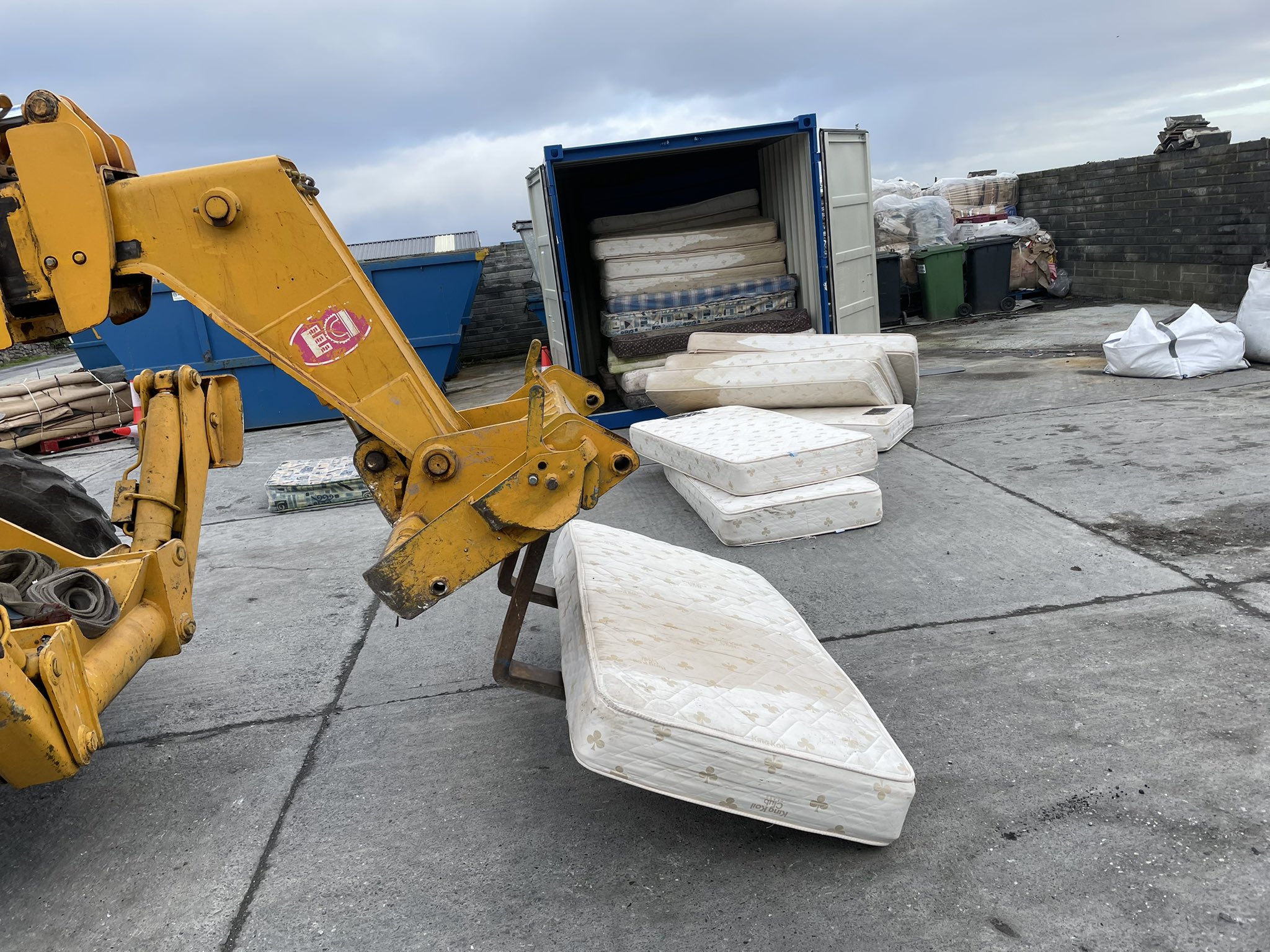 Athchursail Arann on Twitter "Mattress been prepared to be shipped to