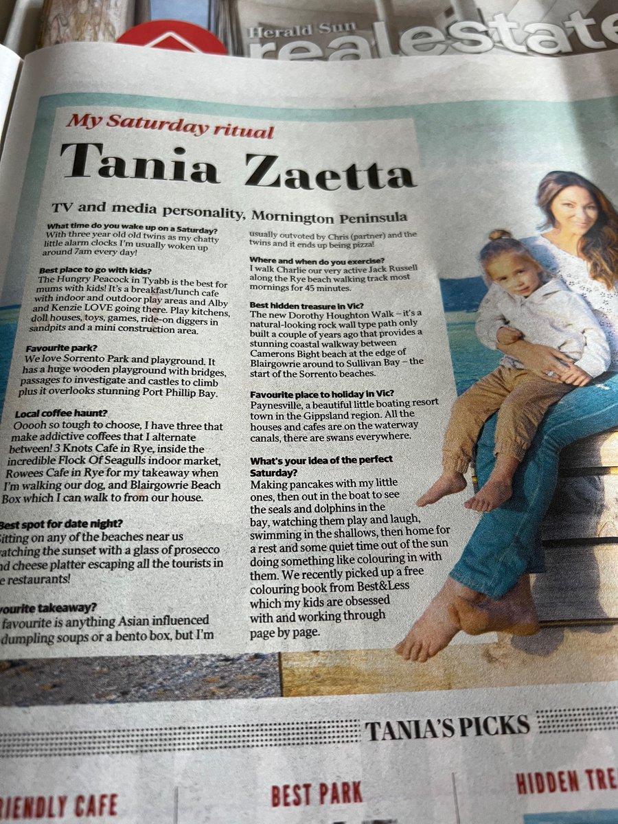 Tania’s favourite place is Paynesville in the Gippsland region, and why wouldn’t it be, such a beautiful place to visit. Don’t forget to explore Gippsland this summer holidays.