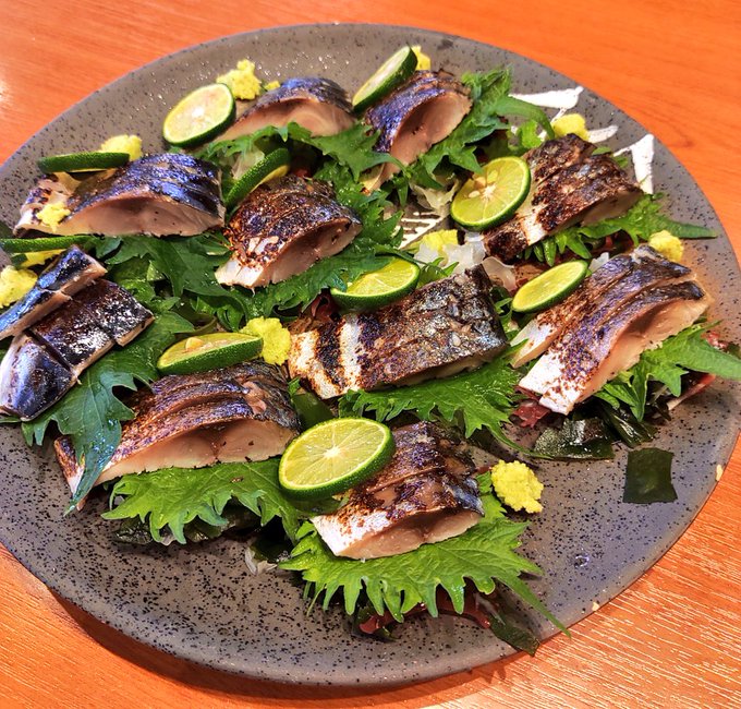 金華しめサバ
かぼす添え
わーわー✨✨ 