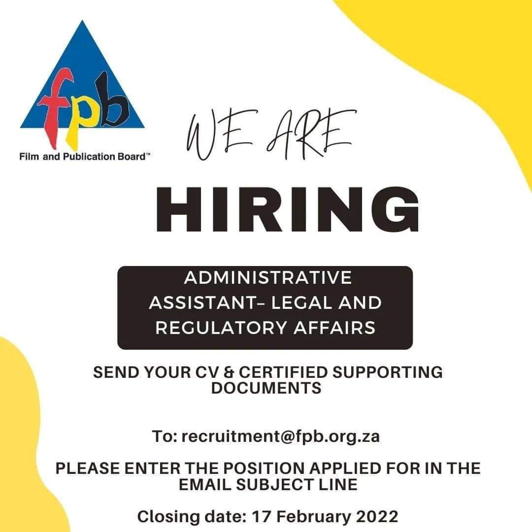MetjahTebogo's tweet photo. Job vacancies ‼️ 
Please retweet ❤ 🙏 https://t.co/SMm3xnRgs0