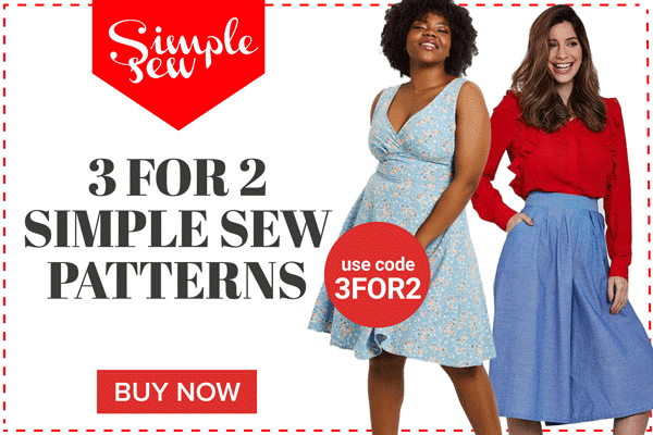 Looking to prepare for spring? This is your LAST CHANCE to save your pennies with this 3 for 2 sale on Simple Sew patterns! Just use the code 3FOR2 at checkout, but be quick, this ends at midnight! simplesewpatterns.com/collections/si…

 #simplesew #sewing #dressmaking #sewist #sew #offer