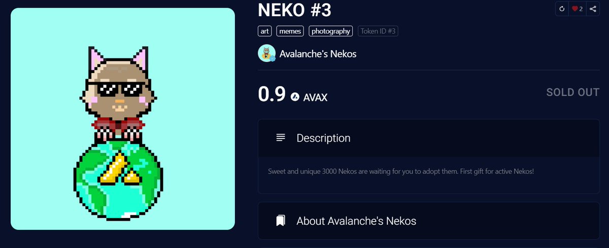 Avalanche's Nekos 🔺 tweet media
