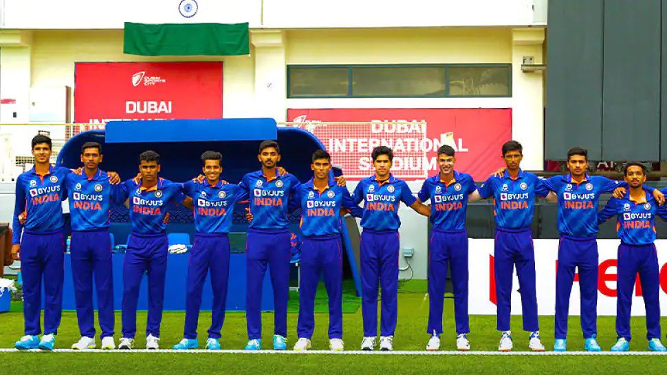 MuleySumedh's tweet photo. Best wishes to our U-19 boys for the World Cup final. 🇮🇳💪 
#U19CWC 
#INDvENG https://t.co/kYUld5y9gy