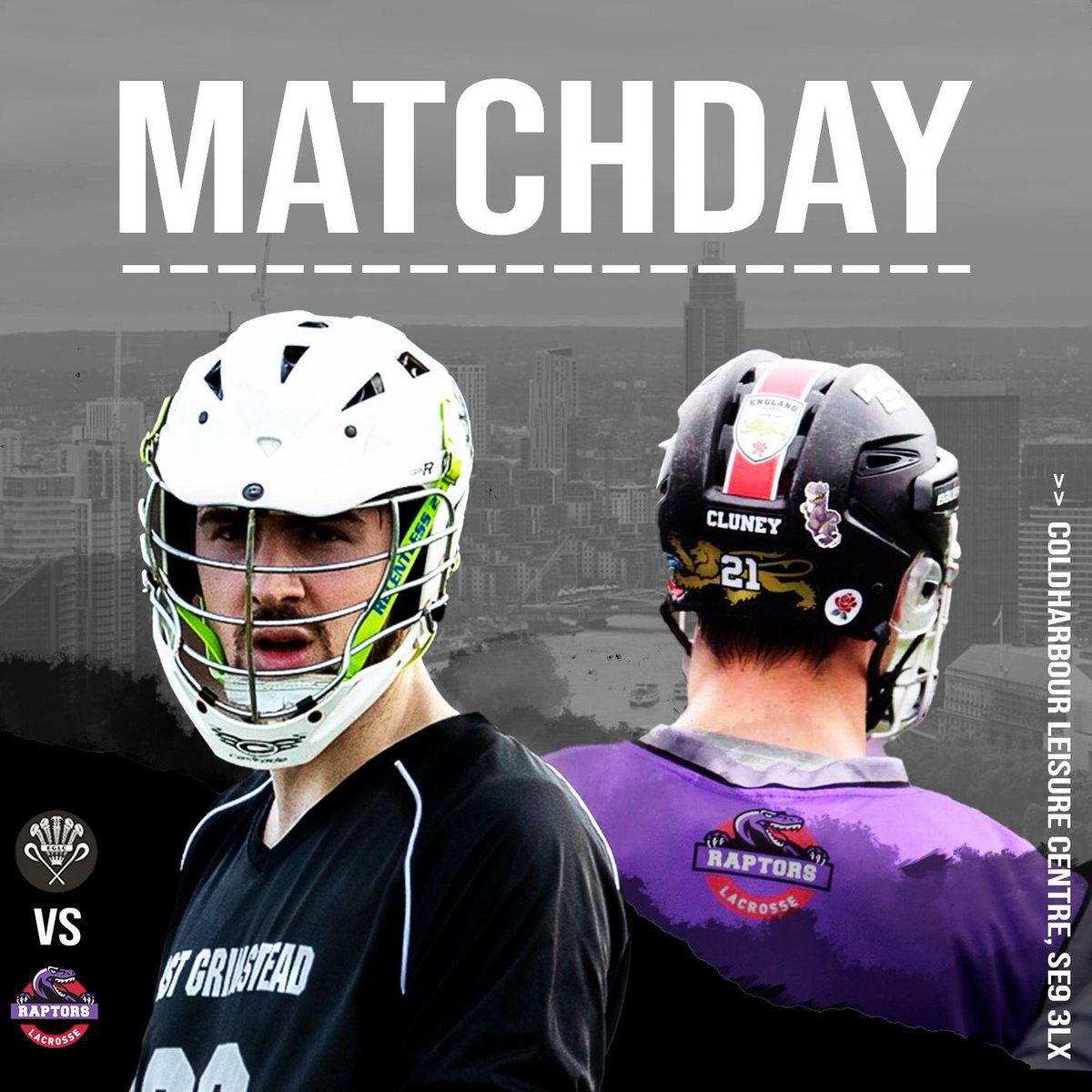AWAY DAYS IN THE CAPITAL 🇬🇧 Let’s get back to winning ways, lads! 

🆚 London Raptors 

🥍 SEMLA Division 1

📍Coldharbour Leisure

⏰ 2pm face off 

CHOO CHOOOO 🚂

#sussex #lacrosse #growthegame #semla #sports #sport #pll #field #england #boxlacrosse #fitness #motivation