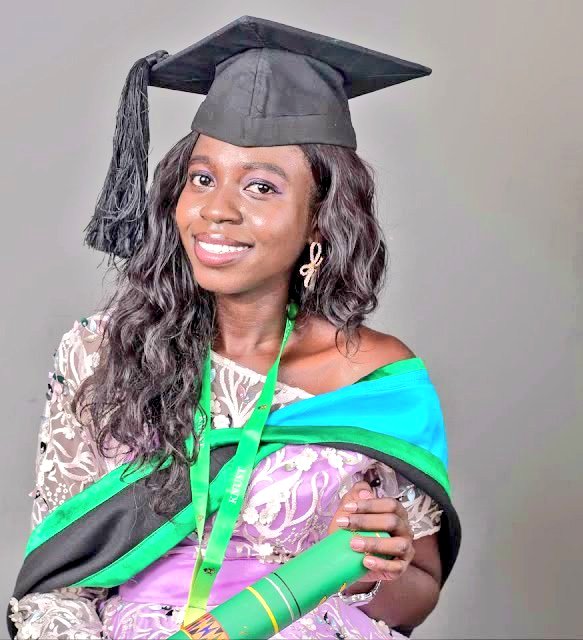Deborah Osei Tutu a KNUST Student Makes History, Graduates with the Highest ever Recorded CWA in the Physics Department 💫

She made this history with a CWA of 80.2 ✨