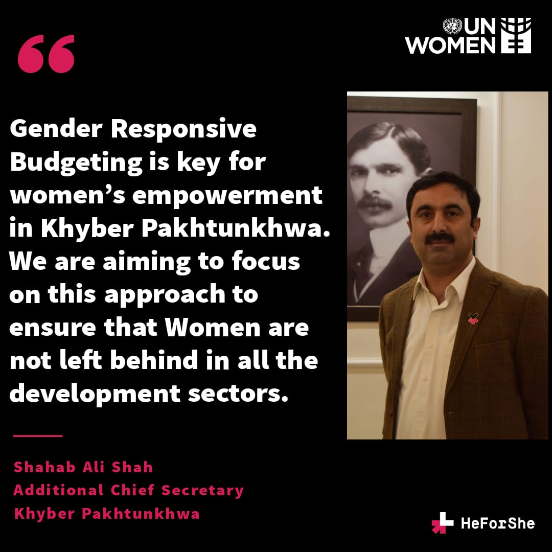 UN Women 🇵🇰 has been leading efforts to increase financing for gender equality through providing tailored technical assistance, guidance, building institutional capacity and knowledge.