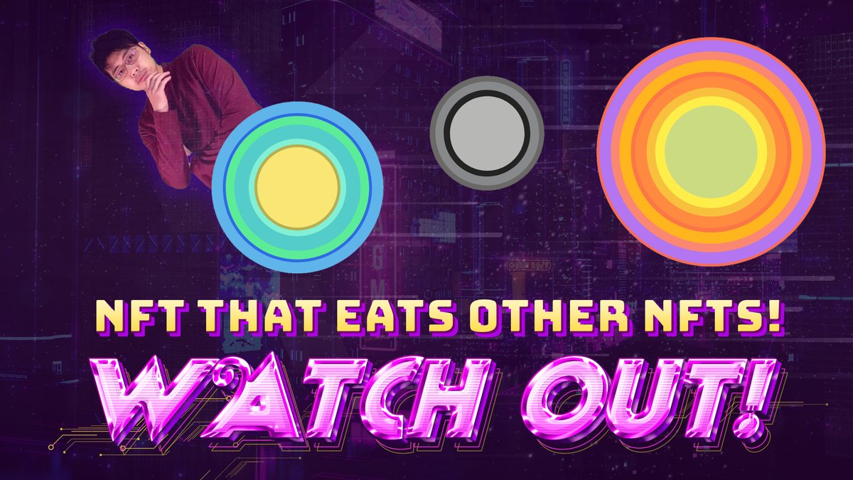 Tim / TC (@nftimc) on Twitter photo WATCH OUT! | <a href="/CirkillGame/">CirKILL Game NFT⭕️ | FREE Minting NOW🚨 | ON CHAIN</a> NFT THAT EATS OTHER NFTS
Hide your NFTs! Because this one is going to eat them! If on-chain and gamified NFT Art is something that interests you, then you should check this CirKiller out!
youtu.be/L0R_tanW1Ow WATCH OUT! | <a href="/CirkillGame/">CirKILL Game NFT⭕️ | FREE Minting NOW🚨 | ON CHAIN</a> NFT THAT EATS OTHER NFTS
Hide your NFTs! Because this one is going to eat them! If on-chain and gamified NFT Art is something that interests you, then you should check this CirKiller out!
youtu.be/L0R_tanW1Ow