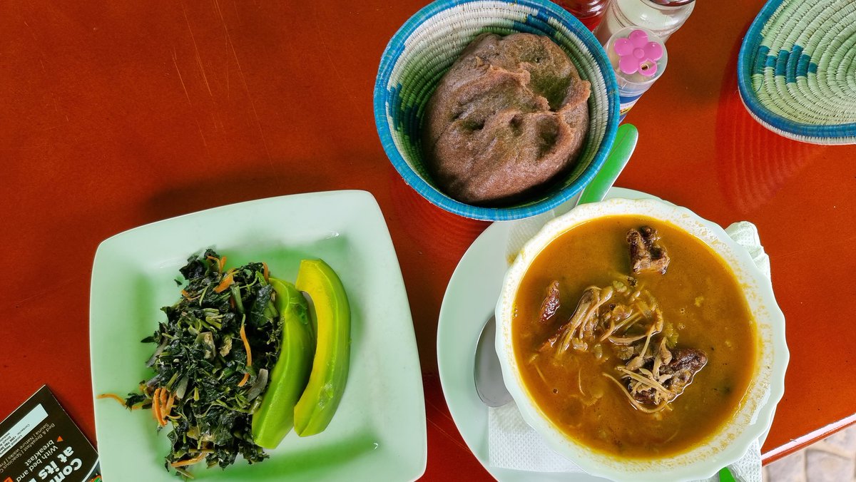 wekesa_amos's tweet photo. When in FortPortal, don't forget to look for Omukaro( dry meat, mushroom) and karo at the Garden Restaurant. It's run by a very fine local businessman Andrew who also runs Andrews supermarket. One of the most hardworking Ugandans I know. We have supported him as Uganda Lodges! https://t.co/bmeUYAk38X