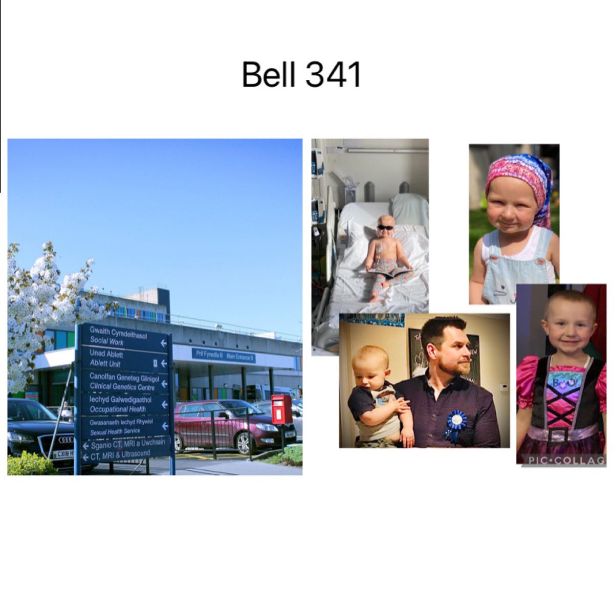 Bell 341 has gone to the North Wales Cancer Centre in Rhyl for use in their radiotherapy department. This bell was sponsored by Tim Lewis for his niece Mary who was diagnosed with Hepatoblastoma in February 2021. She was cared for by the team at Manchester Children’s hospital