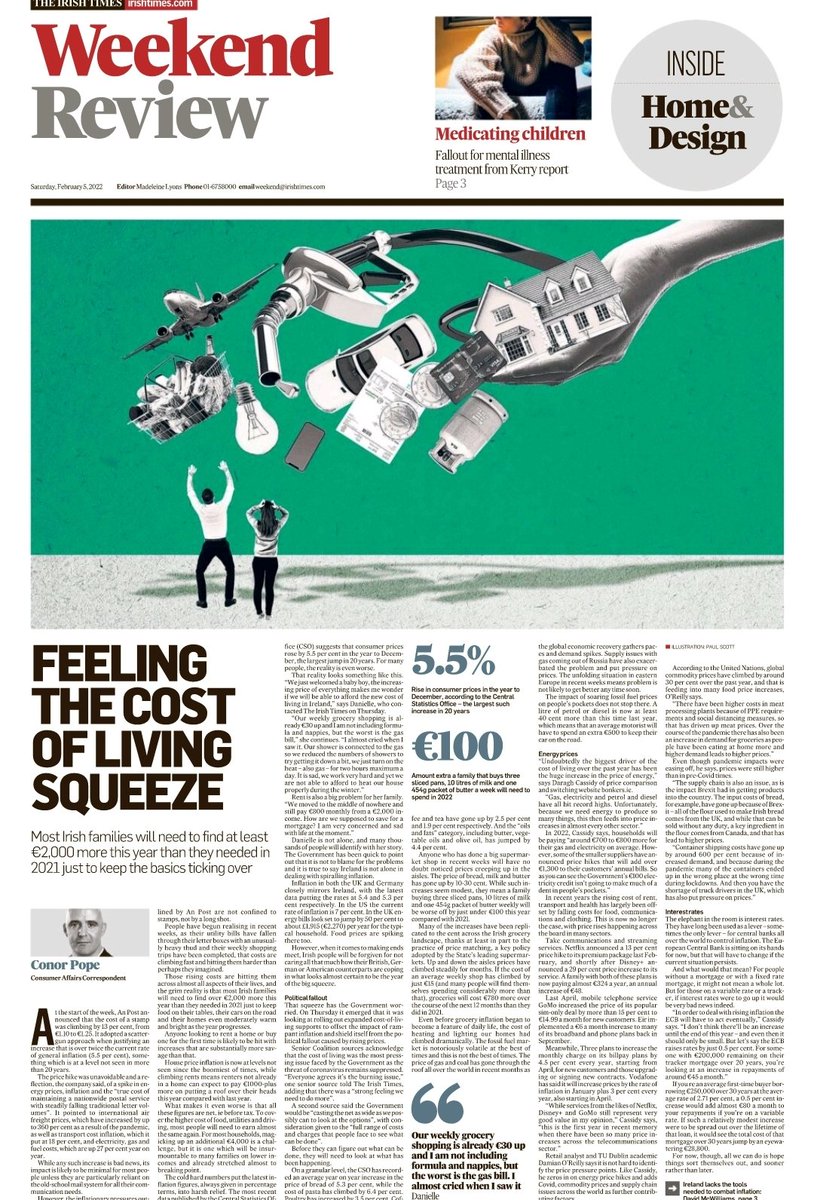 LiamPRyan91's tweet photo. Weekend @IrishTimes #buyapaper #buyanePaper https://t.co/wxoVIUOPLP