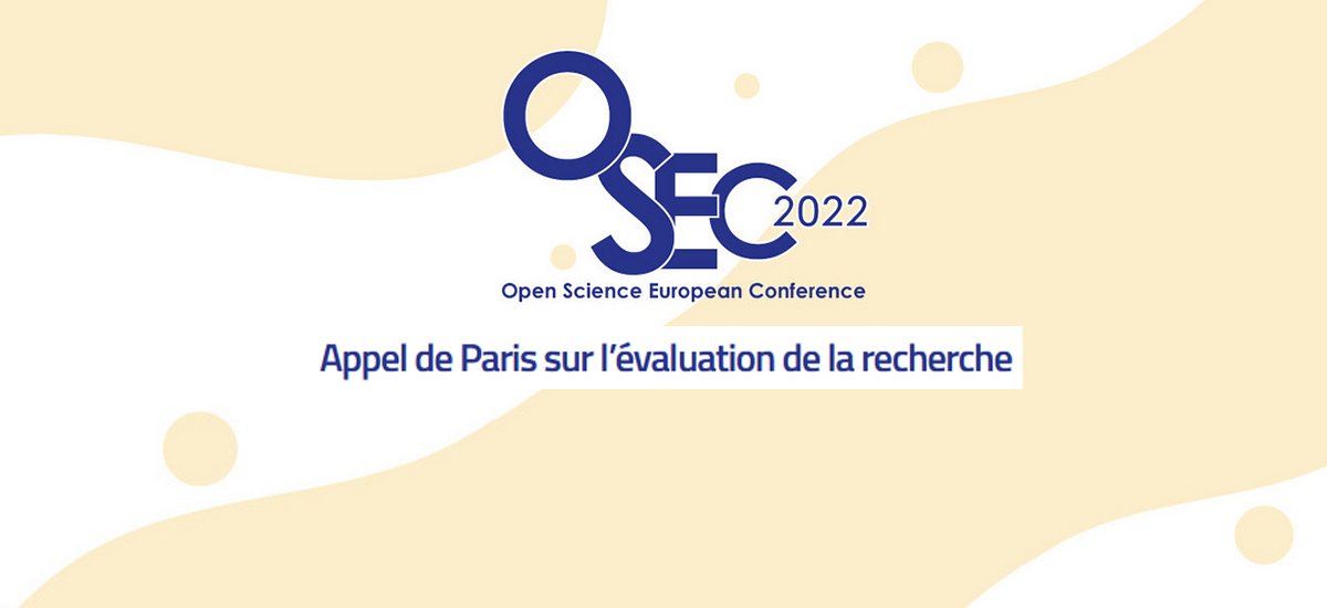 #Osec2022 | Le comité pour la science ouverte annonce📣'Appel de Paris'📣pour réformer l'évaluation de la recherche avec la création d'une coalition des acteurs de la recherche. #evaluationdelarecherche @ouvrirlascience ➡️osec2022.eu/fr/appel-de-pa…