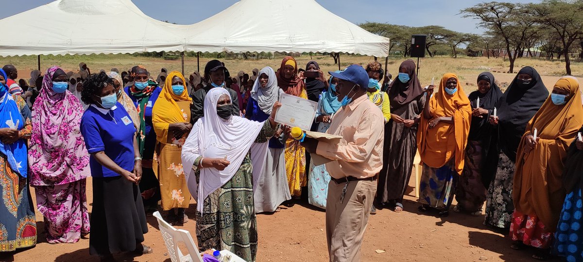 jamila_gacheri's tweet photo. As we celebrate Zero tolerance to FGM #Isiolo county is happy as 45 reformed cutters have surrendered their tools as we Grace the day.
#acceleratingInvestmenttoendFGM 
@CREAWKenya @isioloyetu @Dicky_Githinji https://t.co/EIN8Giwb36