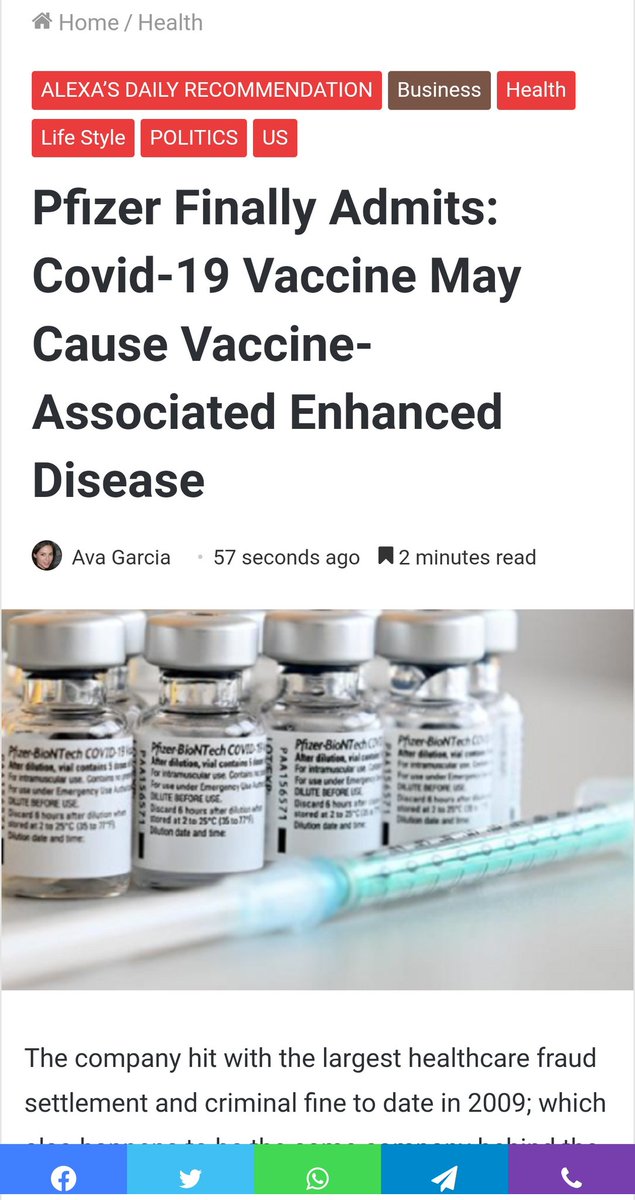 Medjed9985's tweet image. ファイザーがついに認めたらしい
thetruedefender.com/pfizer-finally…