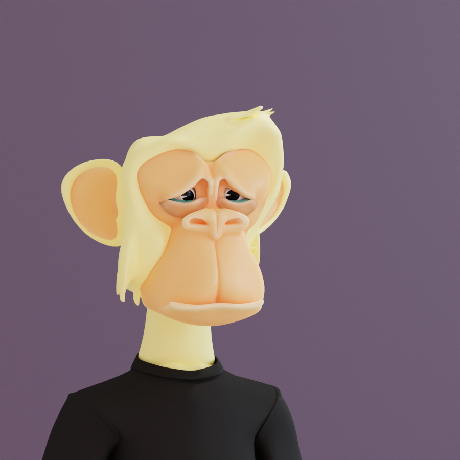 From Cube to somewhere here  then to Final Render. Love how you can model anything from simple verts.

#Blender3d #NFT #NFTCommunity