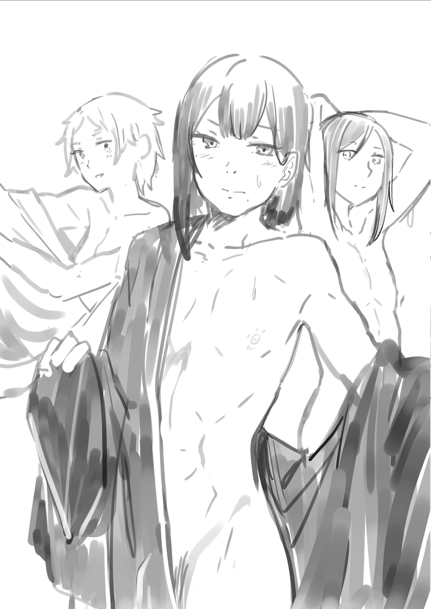 神風型男の娘合同の♂。 