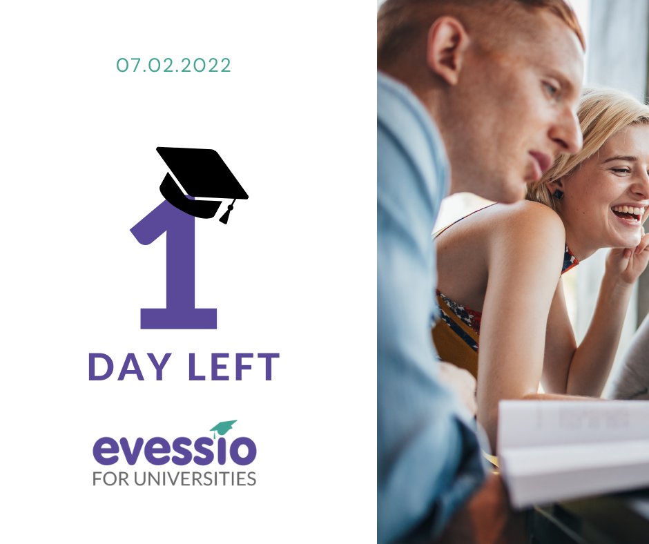 EvessioU's tweet photo. 1 day left until launch! 

Schools, colleges and universities, join our mailing list before 6pm GMT on the 11th February to be in with a chance of winning a free event licence to the Graduation Room.

https://t.co/xrSDDq9obi 

#edleaders #eventech #highereducation #highered #cuad https://t.co/nMqJoJQoCy