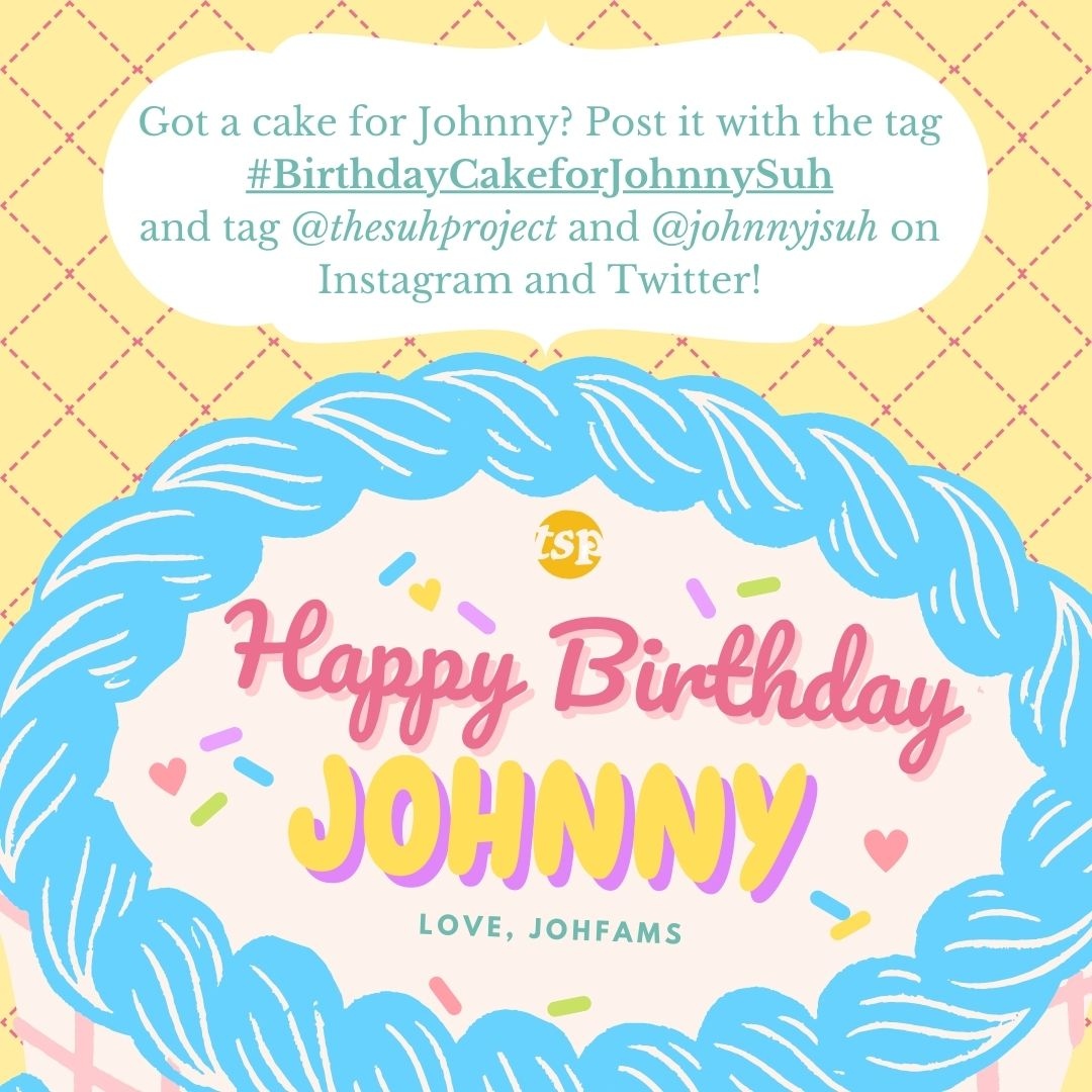 [D-4 before 209] Did you got a cake for Johnny? 👨‍🍳 Share your photos by tagging us with the hashtag #BirthdayCakeforJohnnySuh 🎂✨ Don't forget to tag Johnny on Instagram too! Can't wait to see what cake you got for him this year! 🙌 #TheSuhProject2022 #JOHNNY #쟈니 #ジャニー