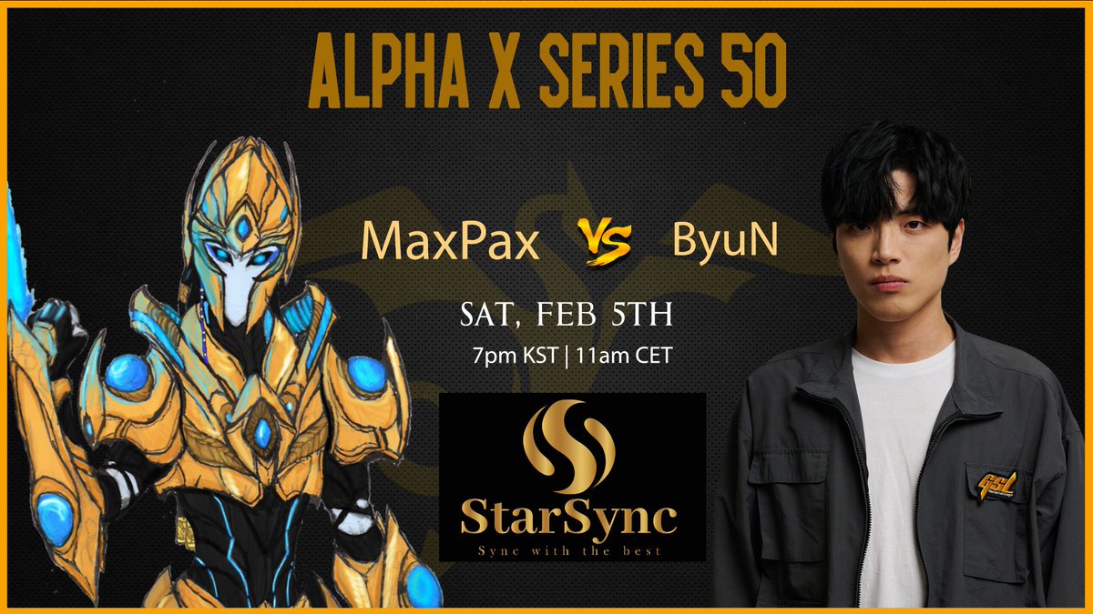 🔴Live now with a special Bo9 #sponsored by <a href="/starsync_/">starsync</a> - MaxPax🆚<a href="/SC2ByuN/">변현우</a>!

StarSync brings unique gaming/coaching experiences with our players to you! Find out more info and bid for tokens, <a href="/starkillersc2/">John Puchalski</a> - powerspike.gg/lnaGKXcYvb &amp; <a href="/Vindicta_sc2/">Migs</a> - powerspike.gg/lnmJcPHDXe