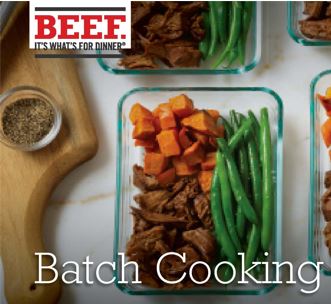 Is Batch Cooking part of your weekend routine? Not only can it help with weekday meal planning, but it can be a good way to focus on your nutrition goals. Check out this 4-step framework and get started!  calbeef.org/home/cooking-t…