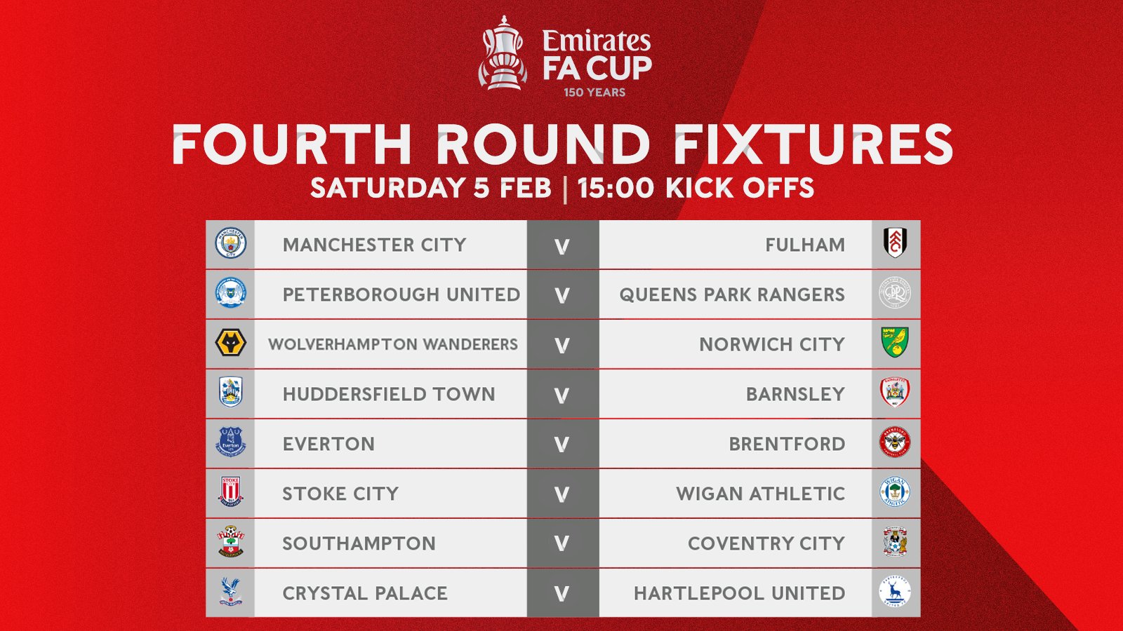 fa cup games today