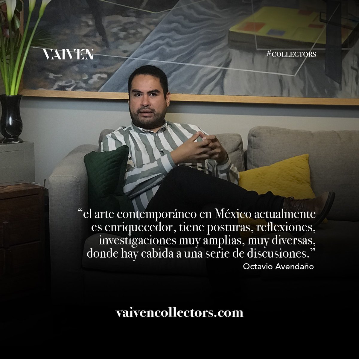 vaivencomx's tweet photo. Mira la primer cápsula de curadores de @vaivencollectors sobre “Ser curador en México”, entrevista con Octavio Avendaño @octavioat 
No te lo pierdas en:

https://t.co/uuPQRkcb6y
.
#curador #octavioavendaño #vaivencollectors #art #contemporaryart #artcollectors #curators https://t.co/tPtLGfy1pD