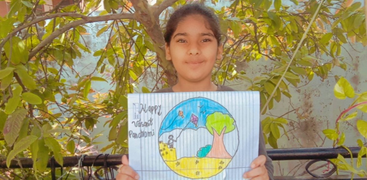 Students of Grade III enthusiastically Celebrated Basant Panchami festival <a href="/harpreetmehta23/">Harpreet Mehta</a> <a href="/KnpsIndia/">KNPS Phagwara India</a> <a href="/PoojaBawa4/">Pooja Bawa</a> <a href="/RiseUp4SDGs/">SDG's : The Rising</a>