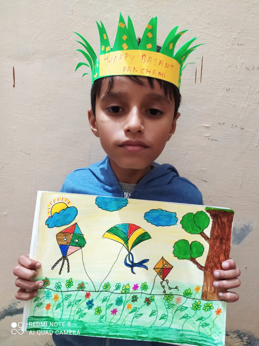 Harvind29517214's tweet photo. Students of Grade III enthusiastically Celebrated Basant Panchami festival @harpreetmehta23 @KnpsIndia @PoojaBawa4 @RiseUp4SDGs https://t.co/32ifk33fdV